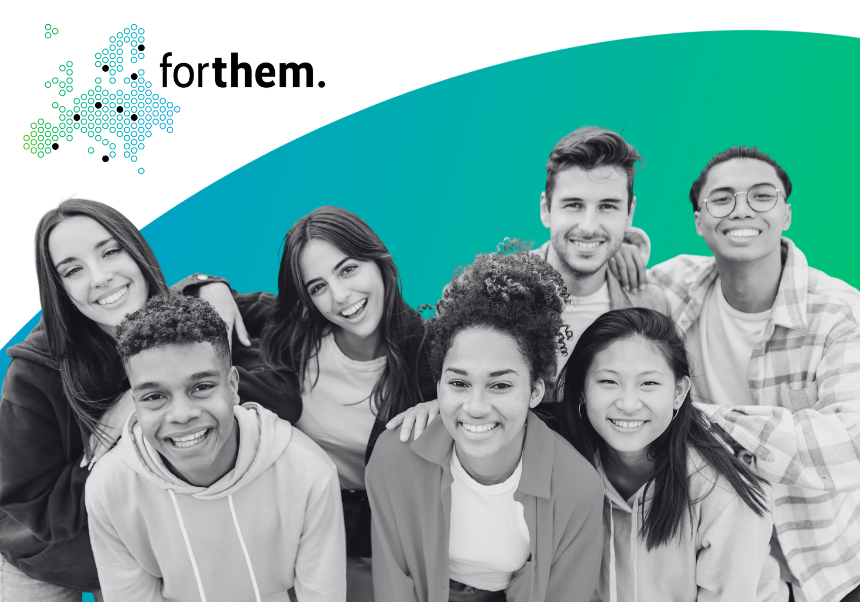 estudiants i logo de FORTHEM